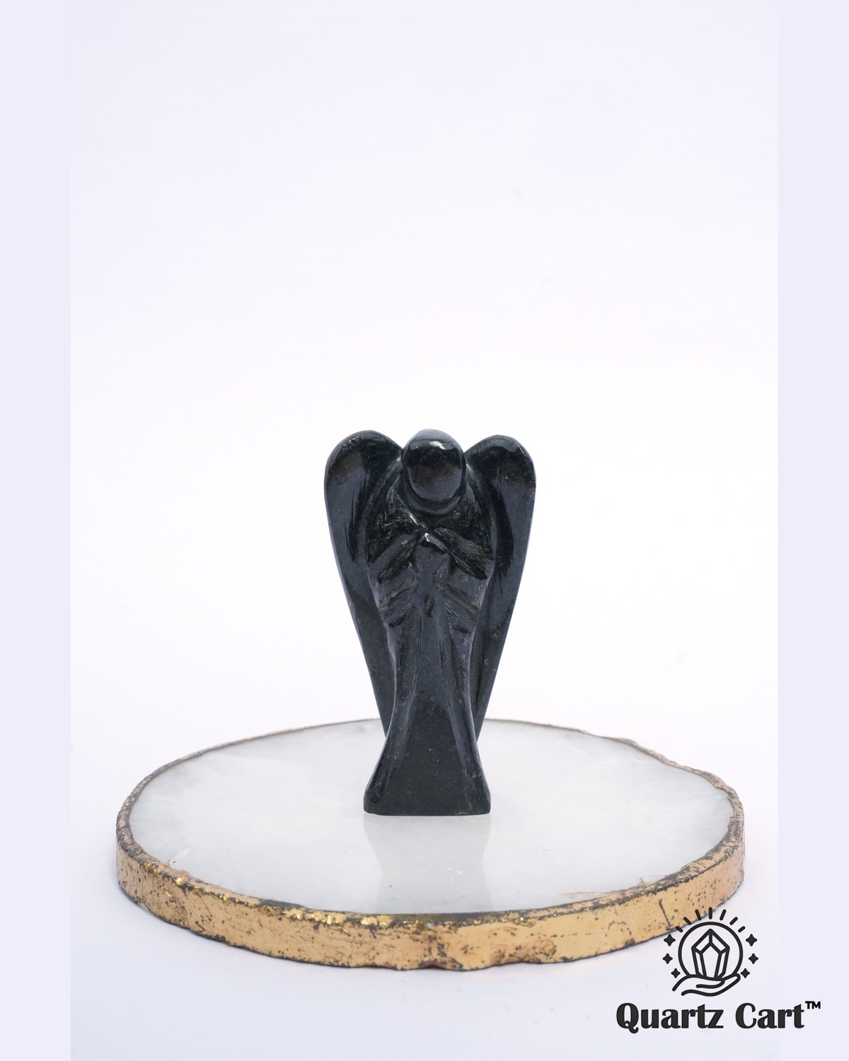 BLACK TOURMALINE ANGEL