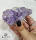 Natural Amethyst crystal cluster medium healing stone #15