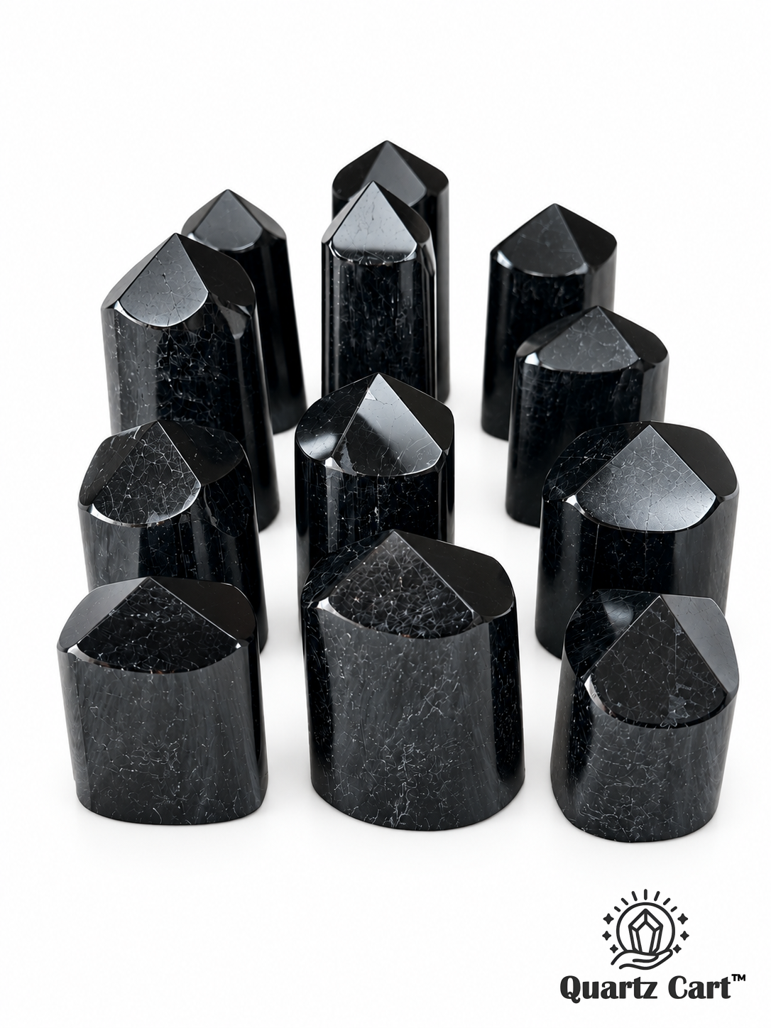 Black Tourmaline Freeform Tower