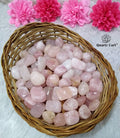 Rose Quartz Tumble Stones Medium for Love, Emotional Healing & Inner Peace