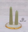 Green Aventurine Tower Medium for Luck, Growth & Prosperity