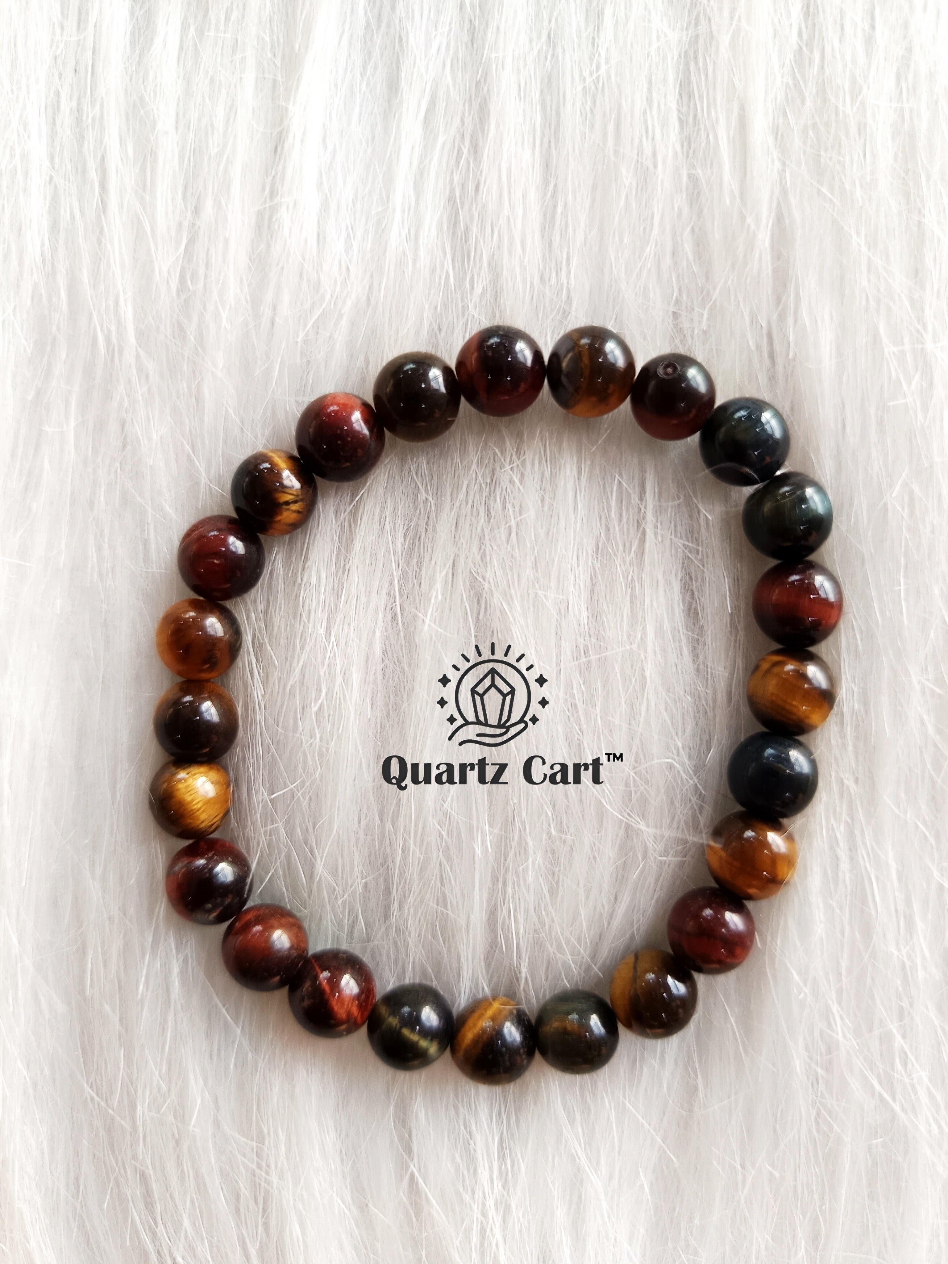 Tiger Eye Bracelet for Protection, Confidence & Focus