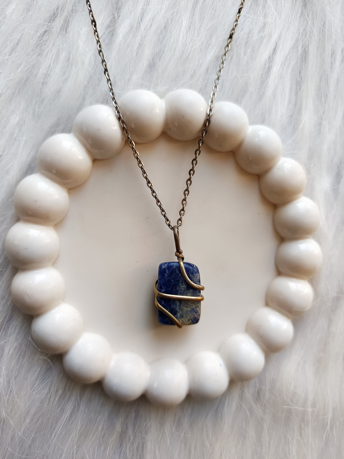 SODALITE TUMBLED PENDANTS