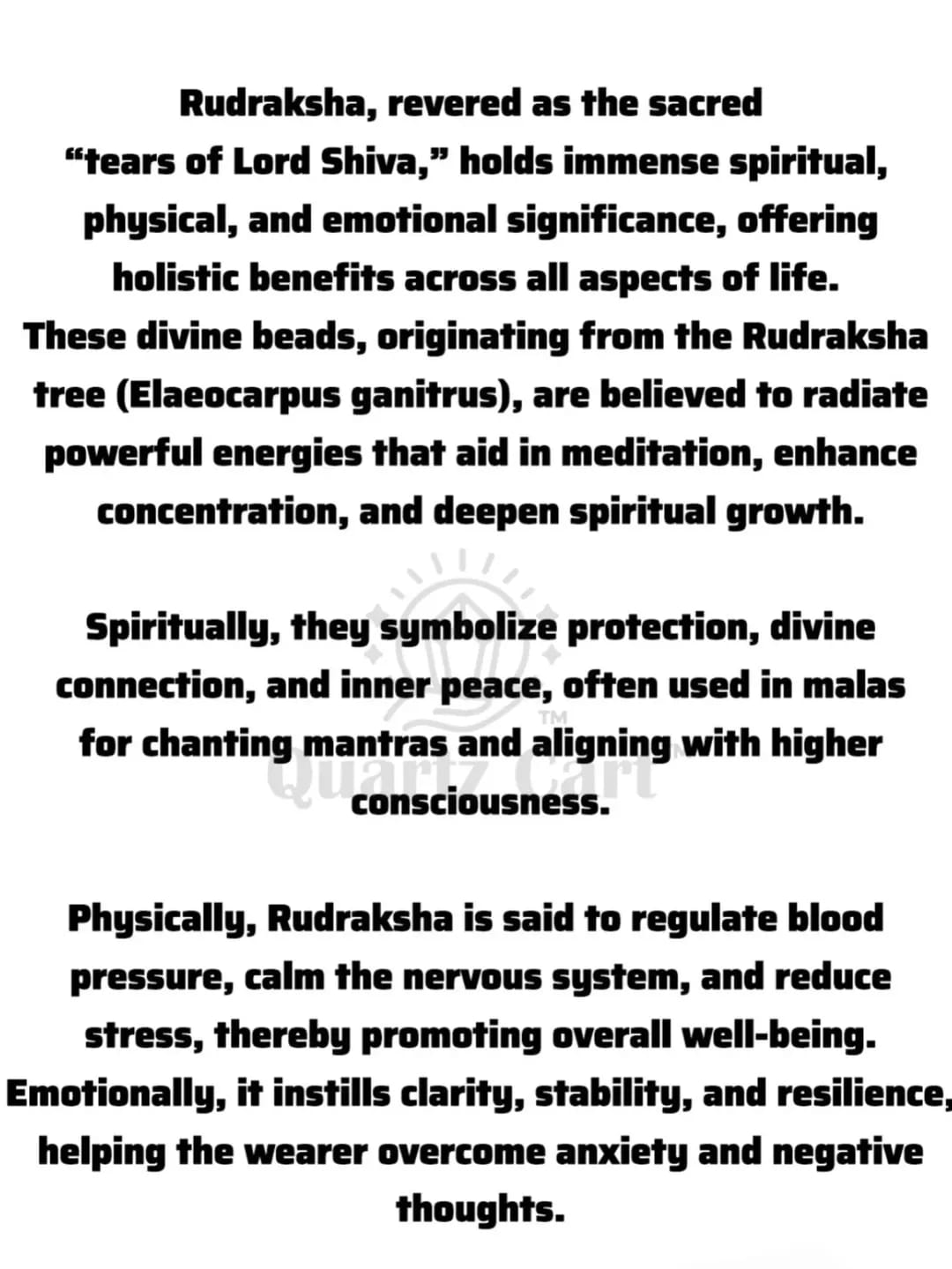 Panch Mukhi Rudraksha Beads – Natural 5 Mukhi Sacred Spiritual & Healing Seed