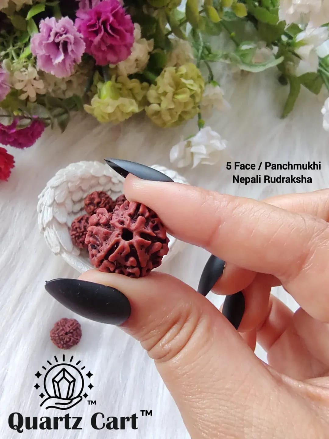 Panch Mukhi Rudraksha Beads – Natural 5 Mukhi Sacred Spiritual & Healing Seed