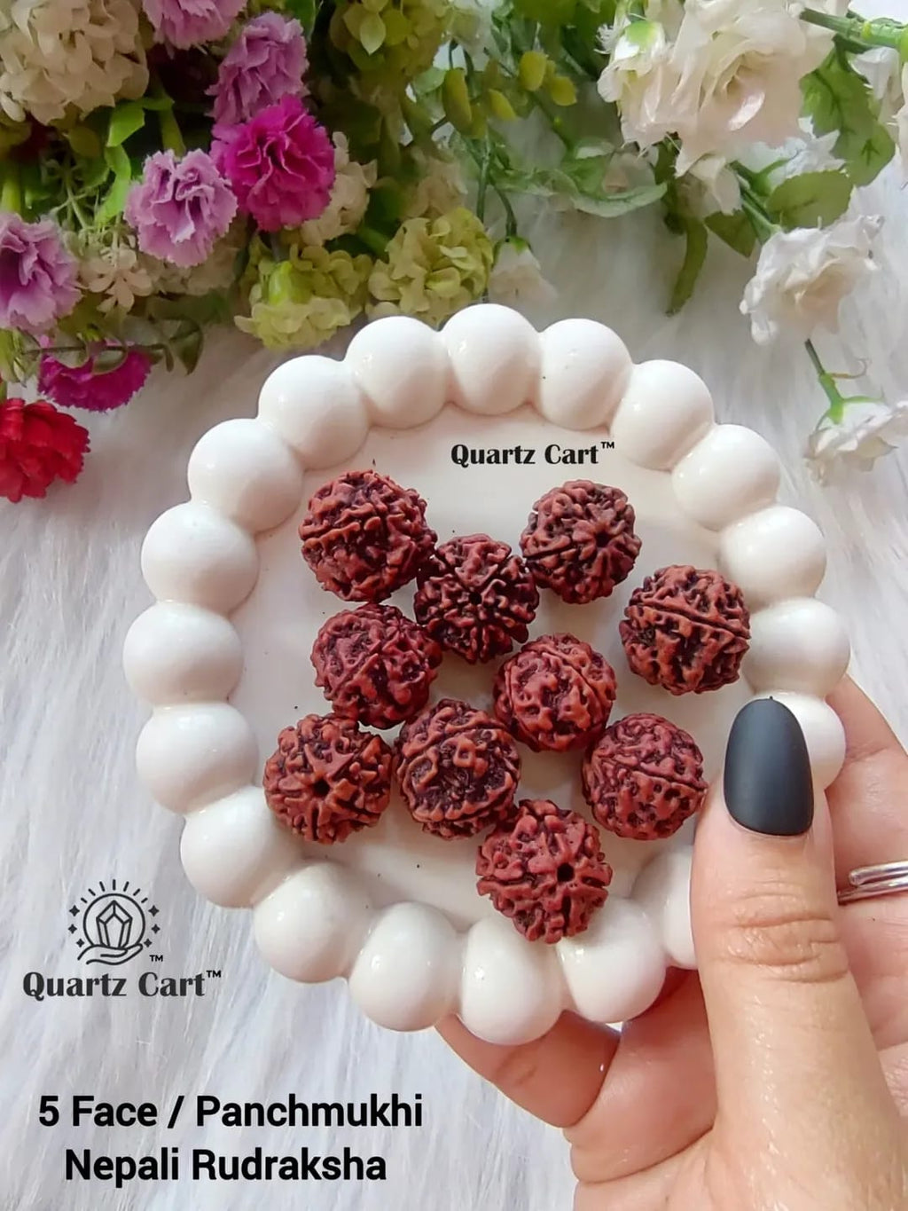 Panch Mukhi Rudraksha Beads – Natural 5 Mukhi Sacred Spiritual & Healing Seed