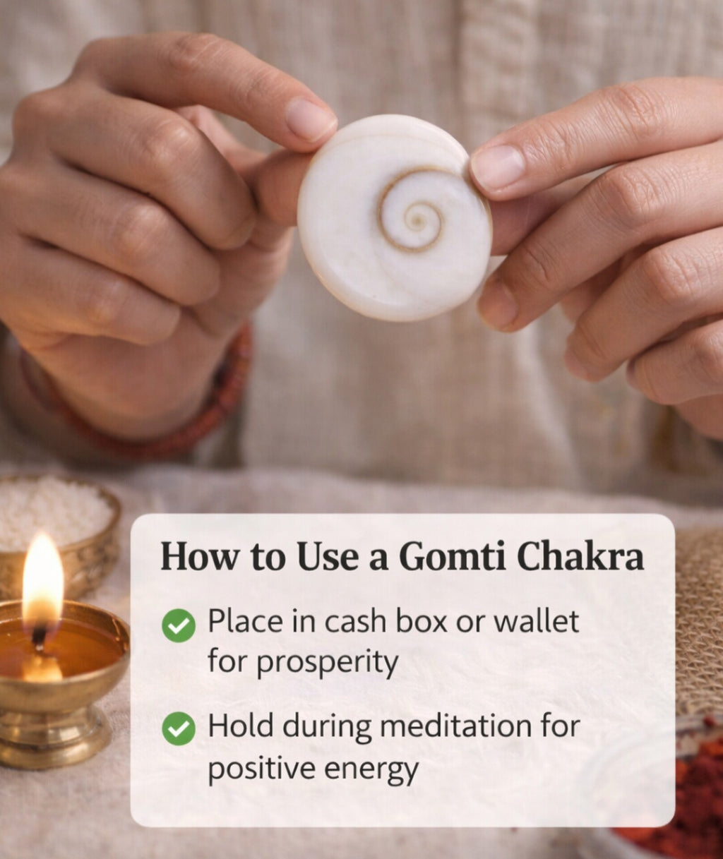 Gomti Chakra – The Sacred Spiral of Prosperity & Protection